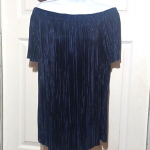 Papaya pleated top
